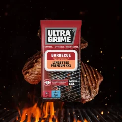 30 lingettes barbecue premium XXL UltraGrime L.38 x l.25 cm