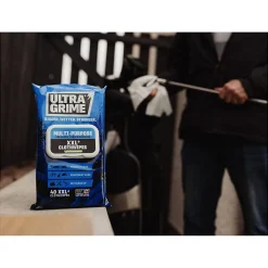 40 lingettes multi-usages premium XXL UltraGrime L.38 x l.25 cm