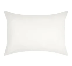 1 Taie d'39oreiller coton uni 50 x 70 cm Edens ivoire