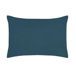 1 Taie d'39oreiller percale de coton uni Elysee