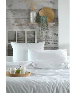 1 Taie d'39oreiller percale de coton uni Elysee