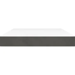 347809 vidaXL Matelas de lit à ressorts ensachés Gris foncé 140x200 cm epaisseur 20 cm