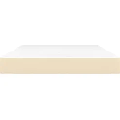 347799 vidaXL Matelas de lit à ressorts ensachés Crème 140x200 cm epaisseur 20 cm Tissu