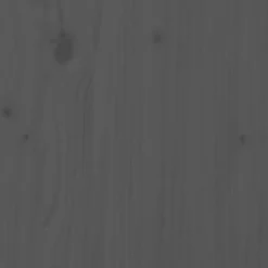 824825 vidaXL Tête de lit murale Gris 108x3x60 cm Bois massif de pin