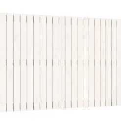 824889 vidaXL Tête de lit murale Blanc 127,5x3x90 cm Bois massif de pin