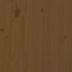 824886 vidaXL Tête de lit murale Marron miel 95,5x3x90 cm Bois massif de pin