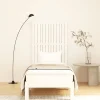 824954 vidaXL Tête de lit murale Blanc 82,5x3x110 cm Bois massif de pin