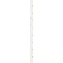 824749 vidaXL Tête de lit murale Blanc 166x3x63 cm Bois massif de pin