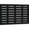 824747 vidaXL Tête de lit murale Noir 81x3x63 cm Bois massif de pin