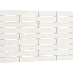 824714 vidaXL Tête de lit murale Blanc 106x3x63 cm Bois massif de pin