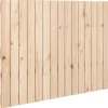 824833 vidaXL Tête de lit murale 95,5x3x60 cm Bois massif de pin