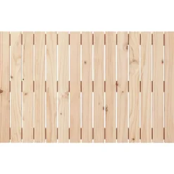 824833 vidaXL Tête de lit murale 95,5x3x60 cm Bois massif de pin
