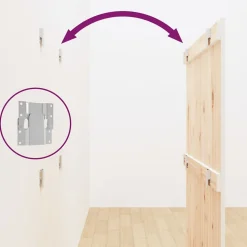 824934 vidaXL Tête de lit murale Blanc 95,5x3x110 cm Bois massif de pin