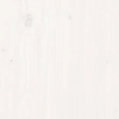 824839 vidaXL Tête de lit murale Blanc 127,5x3x60 cm Bois massif de pin