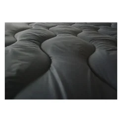 ABEIL Couette Bicolore - 220 x 240 cm - Blanc et gris