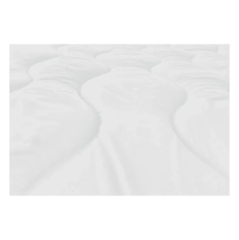 ABEIL Couette Bicolore - 220 x 240 cm - Blanc et gris