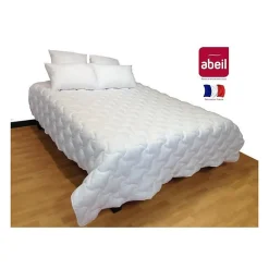 ABEIL Couette chaude Douceur Absolue 140x200 cm blanc