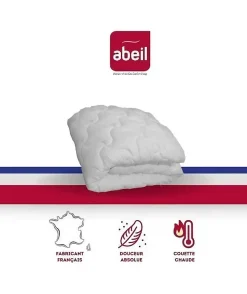 ABEIL Couette chaude Douceur Absolue 220x240 cm blanc