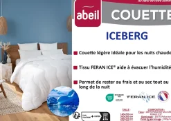 ABEIL Couette légere ICEBERG 220x240cm