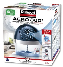 Absorbeur d'humidité AERO 360 Rubson 20m²