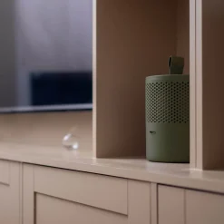 Absorbeur d'humidité compact 25m² vert kaki + 1 tablette 500g Starwax