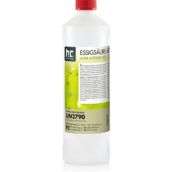 Acide Acétique 60 %, 1 x 1 L : Nettoyant Concentré, Et Économique Pour Un Usage Ménager Polyvalent