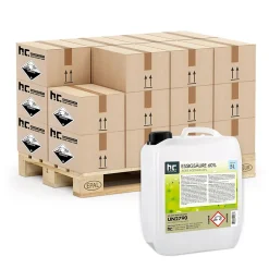 Acide Acétique 60 %, 48 x 5 L : Nettoyant Concentré, Et Économique Pour Un Usage Ménager Polyvalent