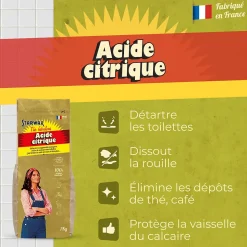 Acide citrique Starwax The fabulous 1kg