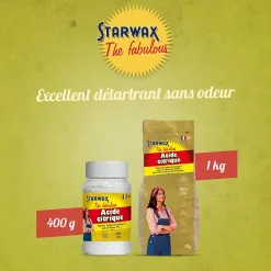 Acide citrique Starwax The fabulous 1kg
