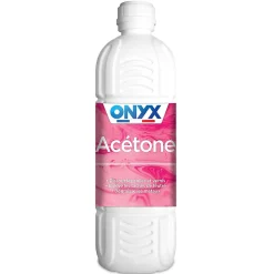 Acétone Onyx dissolvant spécial colle et vernis 1L