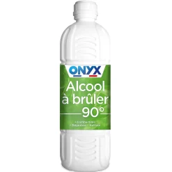 Alcool à brûler pour métal, bois, tissus, vitres Onyx bricolage 1L