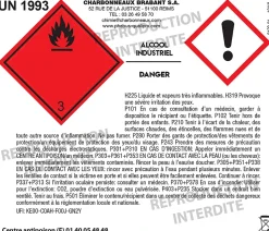 Alcool industriel nettoyant multi-usages 95° Phebus 5L