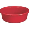 ALUMINIUM ET PLASTIQUE - Cuvette ronde 21x6cm 1.5l Rouge