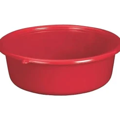 ALUMINIUM ET PLASTIQUE - Cuvette ronde 21x6cm 1.5l Rouge