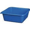 ALUMINIUM ET PLASTIQUE - Cuvette carrée 20cm 1.5l Bleu