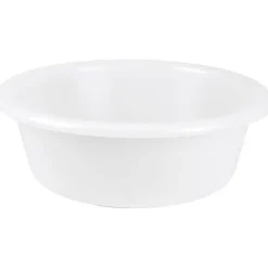 ALUMINIUM ET PLASTIQUE Cuvette ronde 36 cm 6.5 L - Blanc alimentaire