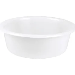 ALUMINIUM ET PLASTIQUE Cuvette ronde 32 cm 5 L - Blanc alimentaire