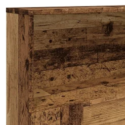 Armoire de tête de lit vieux bois 180x19x103,5 cm vidaXL