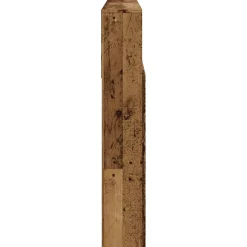 Armoire de tête de lit vieux bois 160x19x103,5 cm vidaXL