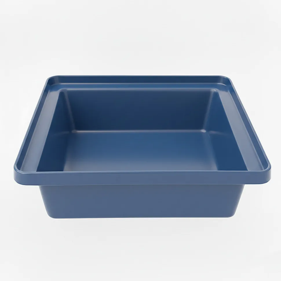 Bac de rangement empilable 30l - BLEU - 17cm