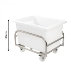 Bac grand volume 500 L - blanc