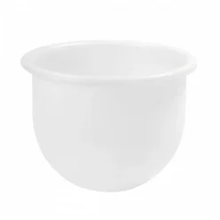 Bac grand volume hémisphérique 75 L - blanc