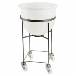 Bac grand volume hémisphérique 75 L - blanc