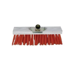 Balai Cantonnier à fibres dures en PVC rouge MSV