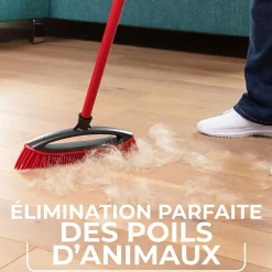 Balai caoutchouc Pet Pro - Vileda - Poils d'animaux (sans manche)