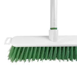 Balai droit poils rigide blanc L.28 x l.5cm