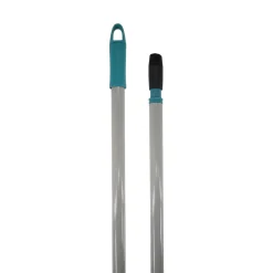 Balai serpillère à franges microfibre et plastique GoodHome blanc et bleu l.8 cm