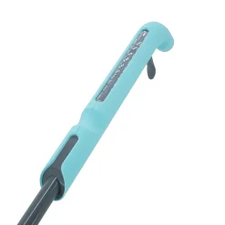 Balai serpillère microfibre avec vaporisateur GoodHome gris et bleu L.124 x l.12 cm