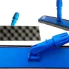 Balai trapeze plastique Classic 40 CM semelle mousse + Manche 140cm