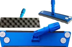 Balai trapeze plastique Classic 40 CM semelle mousse + Manche 140cm